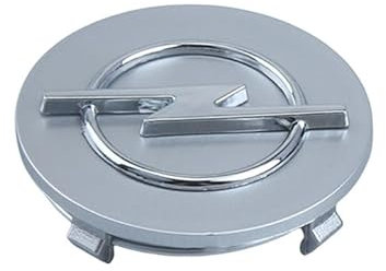 Radmitteildeckel 64mm Durchmesser Für Opel Astra K Sports Tourer 2019-2021 - Wasserabweisende Radkappen aus ABS mit Dekoraufklebern - Für Standardalufelgen.,Silver
