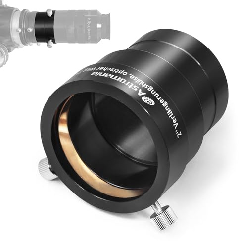 Astromania 5,1 cm telescopio oculare tubo di prolunga adattatore ottico – lunghezza 35 mm – con filtro Standand 5,1 cm fili