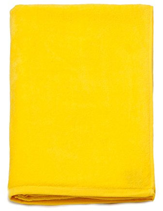BGEUROPE Paquete de 10 toallas de alberca de hotel, lisas, 400 g/m² (amarillo)