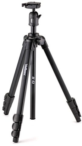 Velbon M43 M43, 3 leg(s), Black, 156.2, 44660 (M43, 3 leg(s), Black, 156.2 cm, 900 g)
