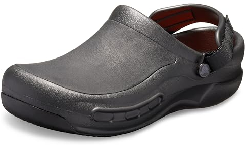 Crocs Unisexe Adulte Bistro Pro Work LiteRide Clog Sabots, Black, 42/43 EU