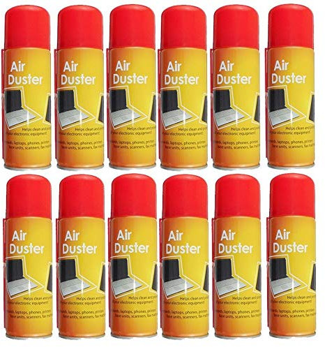 3 x 200ml Compressed Air Duster CleanerCan Canned Laptop Keyboard Mouse Phones