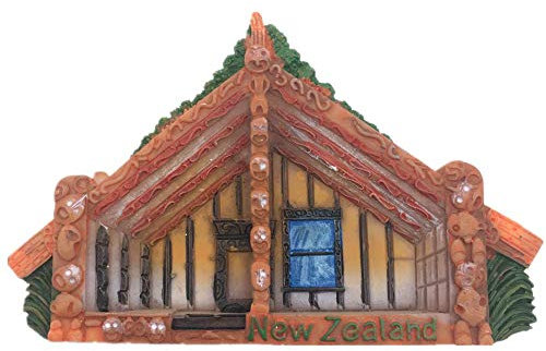 Maori Culture New Zealand Fridge Magnet 3D Resin Handmade Craft Tourist Travel City Souvenir Collection Letter Refrigerator Sticker