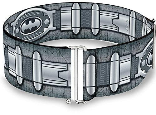 Buckle Down - Belt - Cinch Belt Batman Utility Belt Grays 28 to 52 Inch womens