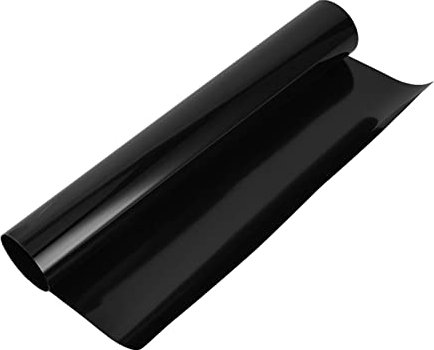 Película Opaca para Ventana para Oscurecimiento Total de la Habitación, Película Estática Sin Residuos para Privacidad del Sueño, Seguridad en el Hogar, Fácil Eliminación (41,5 x 200cm)