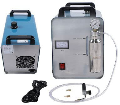 Neu Acryl Polierer Sauerstoff Wasserstoff SchweißEr 95L/H Flamme Poliermaschine Hho Gasflamme Generator Gas Polierend Maschine H180 Dhl SchweißGeräT Auerstoff 2800℃ 400W