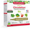 SUPERDIET-QUATUOR CIRCULATION BIO-Jambes légères-Marronnier d’inde,Hamamélis,Vigne rouge,Ginkgo biloba-Format nomade-20 Unidoses de 15 ml