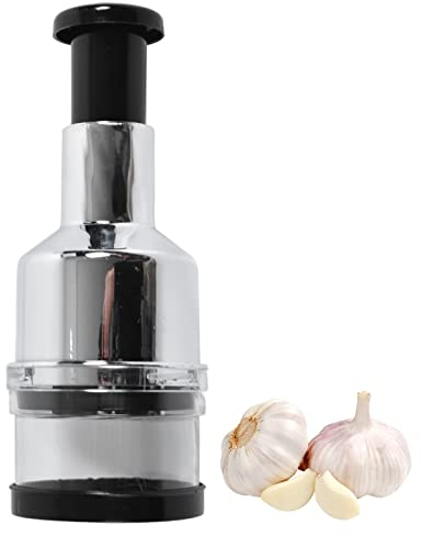 Tritacarne a pressione manuale tritaverdure portatile Tritatutto manuale iniaio inossidabile per gadget da cucina