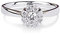 SISGEM 0,12 Karat natürlicher Diamant Ring für Frauen, 9 Karat Weißgold Cluster Diamant Verlobungsring für Sie, G, SI2, für Frauen Damen Verlobung Hochzeit