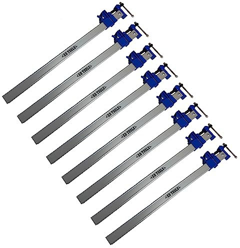 24 600mm Aluminium Sash Clamp Grip Bench Work Holder vice Slide Clamp 8pk