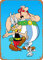 Zuhhgii Filmposter Retro-Metallschild Asterix Obelix Idefix Asterix & Obelix Vertikale Wandkunst Dekor für Musik Cafe Bar Restaurant Blechschild 20,3 x 30,5 cm