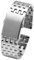 GeRnie Edelstahl-Uhrenarmband for Diesel DZ4316 DZ7395 7305 4209 4215 Herren-Armbanduhrarmband aus massivem Metall, 24 mm, 26 mm, 28 mm, 30 mm (Color : B Silver, Size : 22mm)