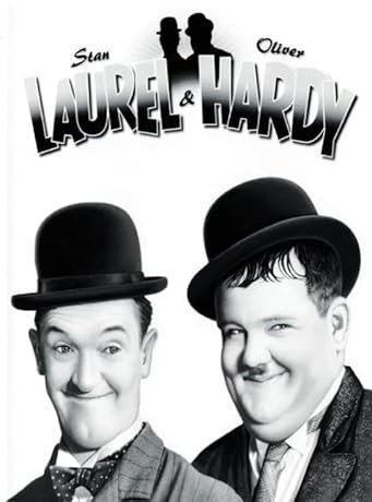 mrdeco Metall Schild 12x18cm gewölbt Laurel & Hardy Dick & Doof Stan Olli Blechschild
