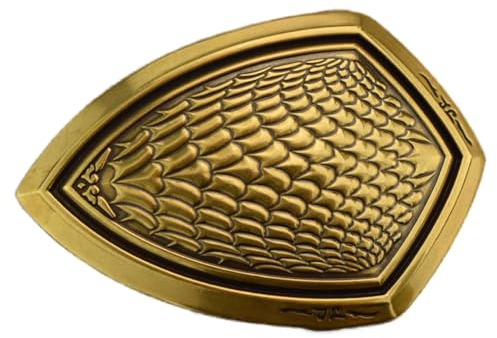 ERAAJANG Gürtelschnalle Vintage Metall Oval Herren Gürtelschnalle Gürtelverschluss für 3,8 cm bis 4 cm Breite Gürtel Herren Gürtel Ersatz Zubehör (Gold)