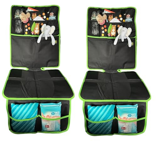 HECKBO 2X Kinder Auto Sitzauflage Waldtiere