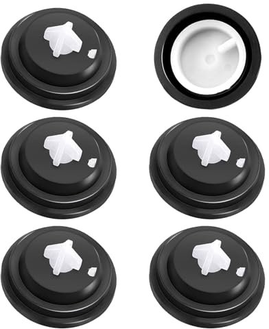 FunnAura 6PCS Diaphragm Washer Replacement, Spare Rubber Float Valve Set for Toilet Cistern