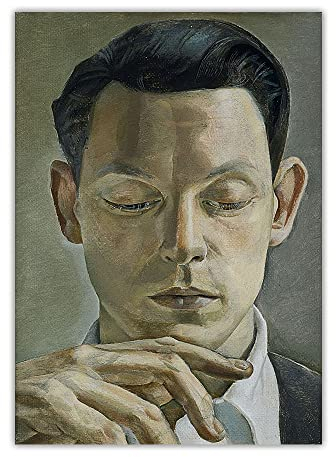 ZZYGGN GMGSW Lucian Freud Poster《Wilhelm Gustloff》Gemälde Lucian Freud Leinwand Wandkunst Lucian Freud Drucke für zu Hause Wanddekoration Bild 50x75cmx1 Kein Rahmen
