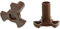 2 acopladores de mesa plato giratoria para microondas, soporte de guía de rodillo para horno microondas con puerto D, altura del rodillo de 24 mm(0.94) acoplamiento de núcleo giratorio para horno.
