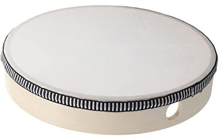 Toyvian en Bois de Poche fûts à air pour Tout-Petits tambourins pour pour Enfants Jouet Bebe Instrument à Tambourin à Main bébé Bambou