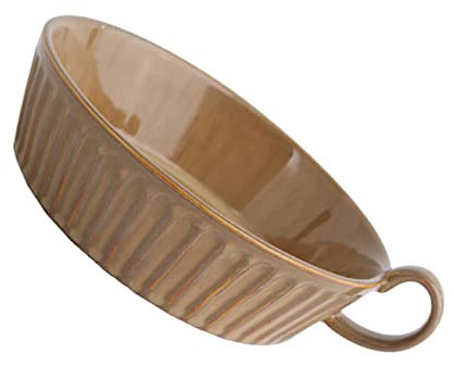 Amosfun Plato De Cerámica Para Ensalada Frutero Bandejita De Desayuno Decorativo