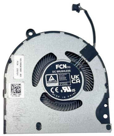 ZAHARA 5V CPU Ventilador PC portátil ventilo PC para Dell Inspiron 14 Plus 5420 FPDP Laptop Cooling Pad/Laptop Fan Cooling Pad 08994X 023.100QK.0001 DFS5H22404666P