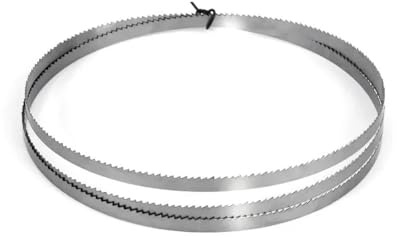 Hojas de sierra de cinta de metal premium, 3 hojas de sierra de cinta HSS M42 de 10/14 TPI, 68-1/4 pulgadas x 1/2 pulgadas, hojas de sierra de cinta bimetálicas for corte de metal.