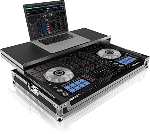PEP FC-SX - Flightcase passend für 1x Pioneer DJ DDJ-SX und SX2 DJ Controller - Mit Laptopablage