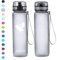 AORIN Sports Water Bottle - 500ml-Tritan Gym Bottle BPA-Free & Drinking Bottles, Leakproof，One Click Flip Lid/Kids,Adults,Gym,Outdoor Sport