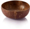 Merkts Natural Log Coconut Shell Fruta Ensaladera Bowl Bowl, para batidos, avena, agitar, ensaladas, fideos, helado, etc.