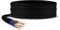 Primes DIY 2 Core Round Black Flex Flexible Cable, stranded electrical copper wire, Insulated Flexible PVC Wire, Stranded Wire High Temperature Resistance, 3182Y BASEC Approved 1mm(3 Meter)