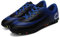 YHLLZY Boys Football Boots Kids Football Shoes Astro Turf Trainers Girls Soccer Athletics Training Shoes Teenager Outdoor Sport Shoes Black Blue 2.5UK
