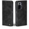 LBH Handyhülle für Xiaomi Redmi Note 10 Pro in Schwarz mit Karten- und Geldfach Smartphone Hülle mit Standfunktion Flip Case Schutzhülle Magnetverschluss Vintage