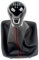 para Seat para Leon III 3 MK3 5F 2012-2016 2017 Caja De Cambios Manual Coche 5/6 Perilla Palanca De Cambios De Velocidad Manija con Bota De Cuero PU Pomos para Palanca Coche