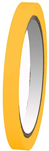 INDIGOS UG - Klebeband gelb glänzend - 10m x 20mm - Zierstreifen Auto Zubehör - Felgenaufkleber Motorrad - Autofolie - Boot Modellbau - Dekorstreifen Seitenstreifen Tuning