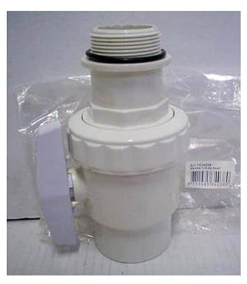 Ubbink Vanne 1/4 de Tour Skimmer bouches Large et étroite