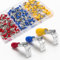 YIXISI 140 Pezzi Piggyback Connettori Elettrici Set, Isolati Capicorda Elettrici Crimp, Crimpatrice Crimp Terminale Set