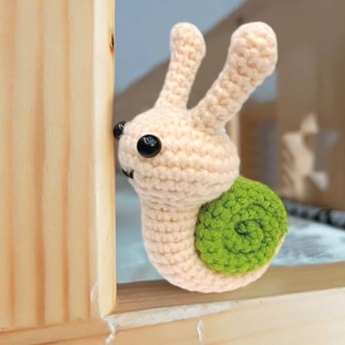 LUVDECO Häkel Anfänger Set, DIY Häkel Zubehör mit Anleitung, Videoanleitungen, Augen, Garne, Haken, Nadeln, Füllung, Strickmarker, Schnecken Häkelsets für Anfänger Erwachsene Kinder