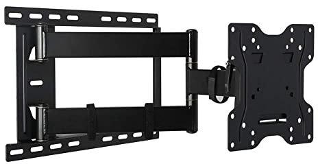 CAFIEDR Meuble TV Mural Meuble TV de Salon antirouille Multi-Angle réglable adapté pour Meuble TV en Acier laminé à Froid de 26 à 42 Pouces