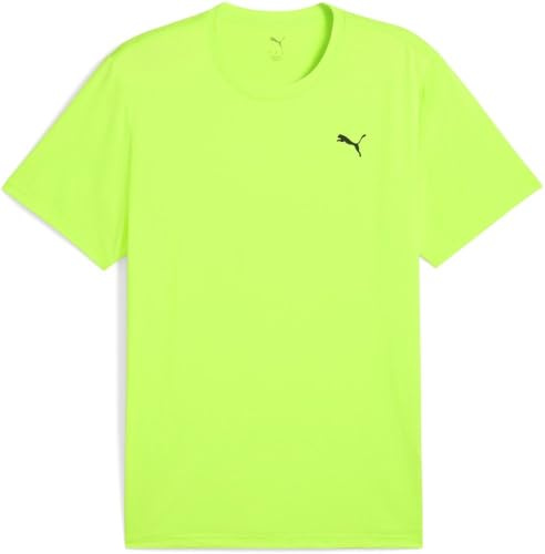 PUMA Herren M Tad Essentials Solid Cat Tee (Lc Small Cat) T-Shirts, Essentials Solid Cat Green Glare, XXL EU