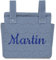 various - Talega para silla de Paseo Bolso Panera Carrito Bebe -Personalizable Nombre Bebé Bordado con Diseño Práctico y Funcional Cierre con Cremallera olso organizador de muselina Color Azul
