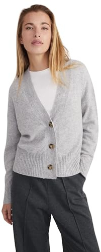 Style & Republic Damen V-Neck Kaschmir Cardigan aus 100% Cashmere - Dein kuscheliger Premium Langarm Strick-Cardigan für stilvolle Herbst- & Winter-Momente