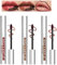 Sitovely Peel Off Lip Liner Tattoo Set, 3PCS Peel Off Lip Tint Stain, Peel Off Lip Stain Tattoo, Highly Pigmented Matte Lip Liner Makeup (Pink, M)
