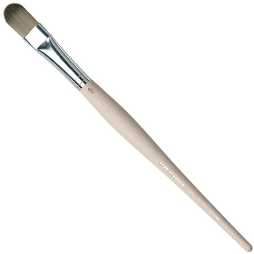 da Vinci Cosmetic Series Mask Brush 3759 - Velvet smooth synthetic fibers for luxurious feel on skin - Ideal for detailed and precise application of masks - Easy to clean - Made in Germany - Vegan