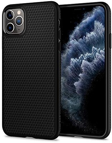 Spigen Liquid Air Case Compatible with iPhone 11 Pro Max - Matte Black
