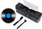 Antistatische Cleaning Brush, Schallplatten Reiniger Set mit Samtpolster, Reinigungsset für Vinyl-Schallplatten, Vinyl Record Cleaner Kit