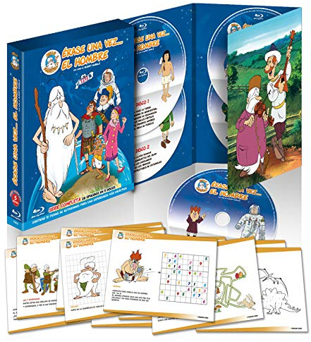 Érase Una vez el Hombre 5 BDs Serie Remasterizada [Blu-ray]