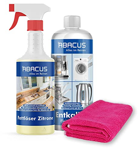 ABACUS® Reinigungs- & Entkalker Zubehör Set (7684)