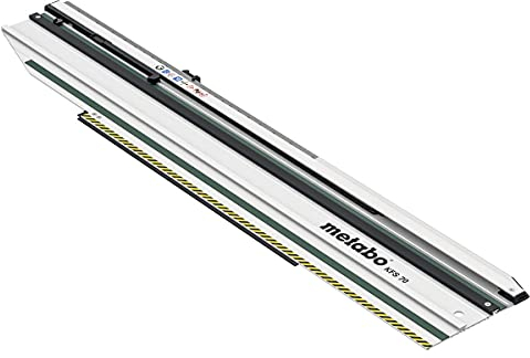 metabo Kappschiene KFS 70-1094 mm Gesamtlänge, präzise Winkelschnitte bis 60° - Rutschfeste Beschichtung, Splitterschutz - Kompatibel mit KS 18 LTX 66 BL, KS 18 LTX 57, KS 66 FS, KS 85 FS