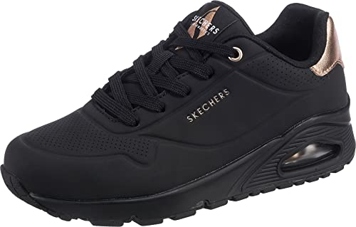 Skechers Uno - Golden Air, Zapatillas Mujer, Negro, 36 EU