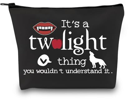 TV Show Inspired Gift It's A Twil Thing You Wouldn't Understand It Zipper Pouch Make-up Tasche für Fans, Twil Thing Black EU, M, Täglich